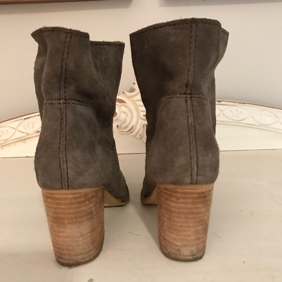 Women’s Gray Splendid Lakota Ankle Boots size 7.5 - Picture 4 of 5